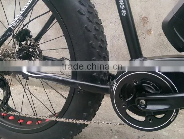 2015 Latest Fat Tire Electric Bike With 36V250W Bafang Max Mid Powered Motor ( HJ-M20 ) photo-2