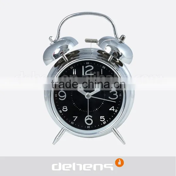 Deheng 6 Inch Classic Twins Bell Alarm Clock photo-3