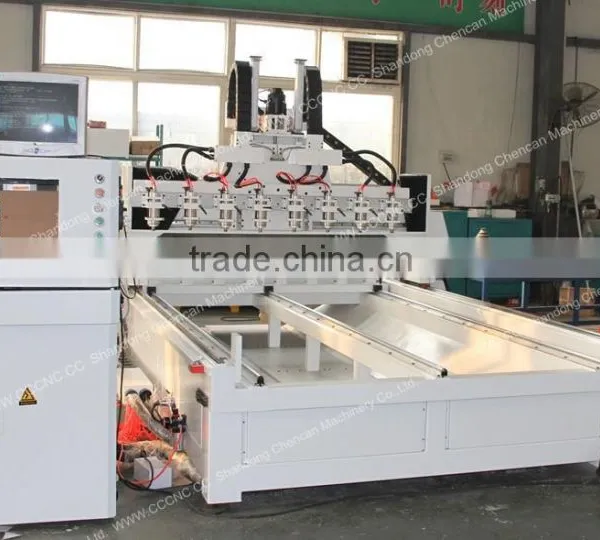 4axis Wood Cylinder Cnc Router With Multi Heads photo-2