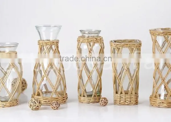 Cheap Colors Home Decoration Different Type Glass Vase in Zibo photo-3