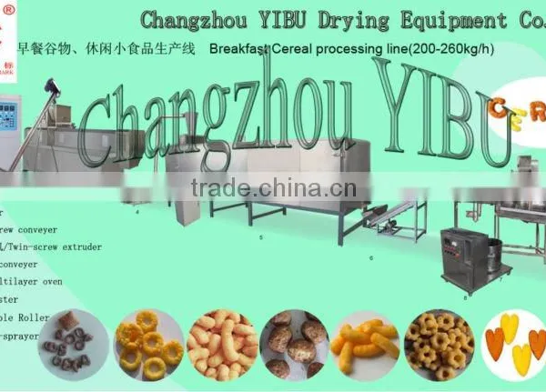 The corn flex extruder machine