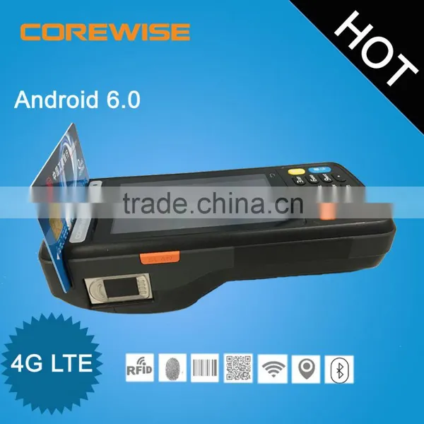 Handheld Smartphone Rugged Tablet qr Code Scanner Thermal Printer With Fbi Fingerprint photo-6