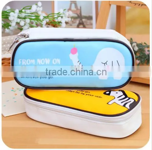 Hot Sell Fashion New Students Canvas Pencil Bag photo-3