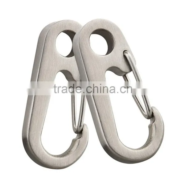 Various Durable Titanium Mini Quick Release Snap Hook and Loop
