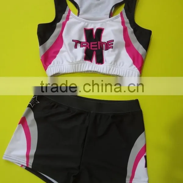 Latest Most Popular Custom Cheerleading Uniforms Wholesales, Sublimation Cheerleading Uniform photo-2