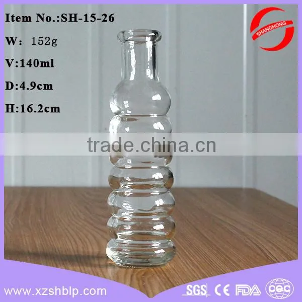 Wholesale Fashion Glass Bottle Artware Glass Bottles ,tubular Vials