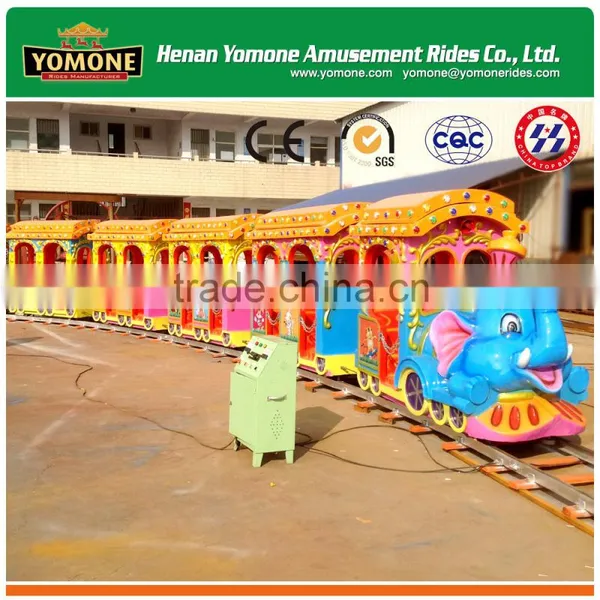 Shopping Center Amusement Rides Electric Elephant Track Train on Hot Sale photo-3