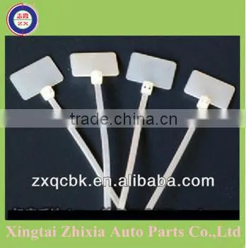 ZX White Marker Cable Ties/manufactur Adjustable Cable Ties/cable Tie All Size photo-2