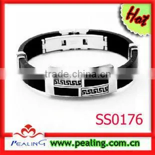 Wholesale Cheap Hand Bracelet Silicone Wristband Rubber Bracelet