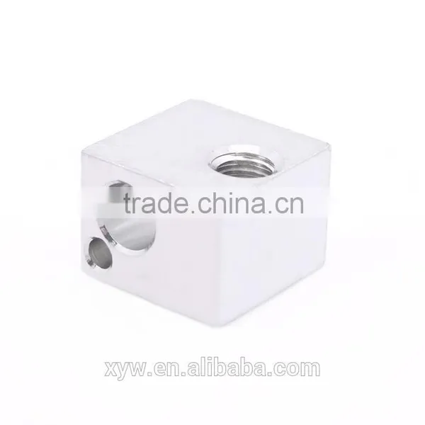 3D Printer Accessories E3D V5 All Metal Heating Block of Hot End Black Aluminum Oxidation Process 16 x 16 x 12mm photo-3