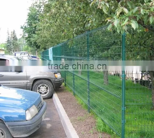 3d Security Outdoor Border Grille Wire Welded Mesh Fencing Garden Border Fence photo-5