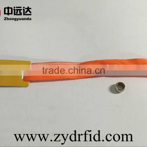 350*15mm Custom Rfid Woven Wristband/professional Festival Fabric Rfid Bracelet Ntag216 Chip/fabric Rfid Wristband for Event photo-3