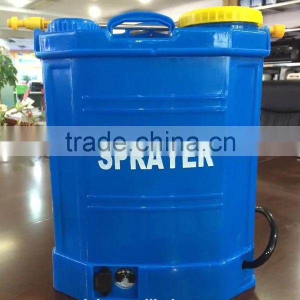 Battery Powered Sprayer With Battery Powered Backpack Sprayer