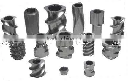 38 CrMoAlA or W6Mo5Cr4V2 Twin Screw Screw Element photo-3