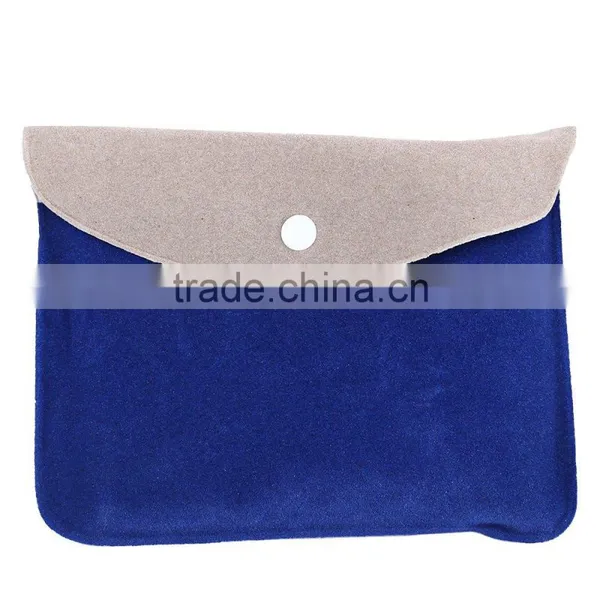 Inflatable U-shape Neck Pillow Flocking CushionTool for Outdoor Travel Camping Noon Break 4 Colors photo-3