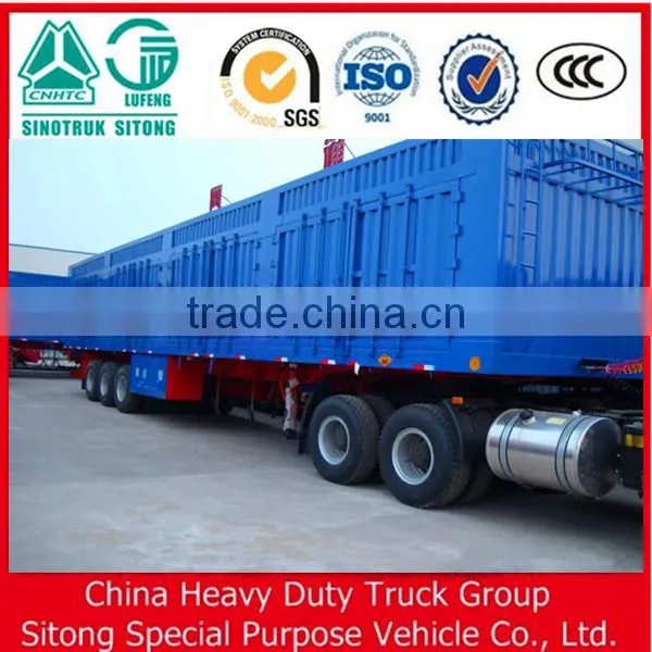 60T Enclosed Curtain Side Trailers for Online Shopping photo-5
