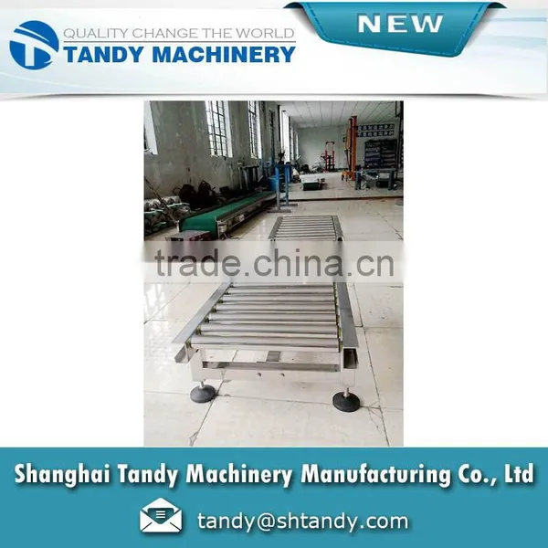 Automatic Metal Cans Turning Roller Conveyor for Milk Packaging Line photo-3