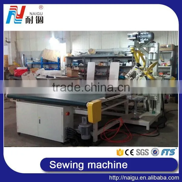 China NaiGu Factory Manufacture Automatic Chain Stitch Mattress Tape Edge Sewing Machine photo-4