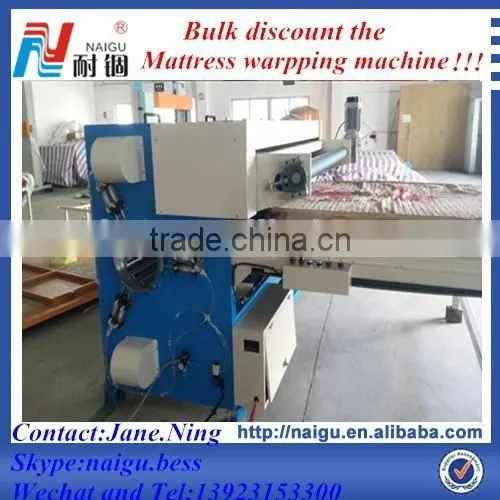 China Manufacturer Price Good Quality Automatic Sponge Roll Packing Machine Wrapping Machine photo-4