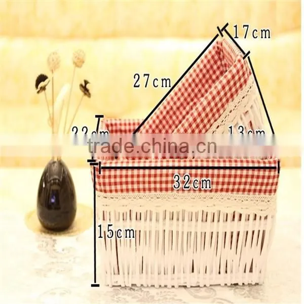 Classics Hand-Woven 2-Pack Storage Wicker Baskets photo-2