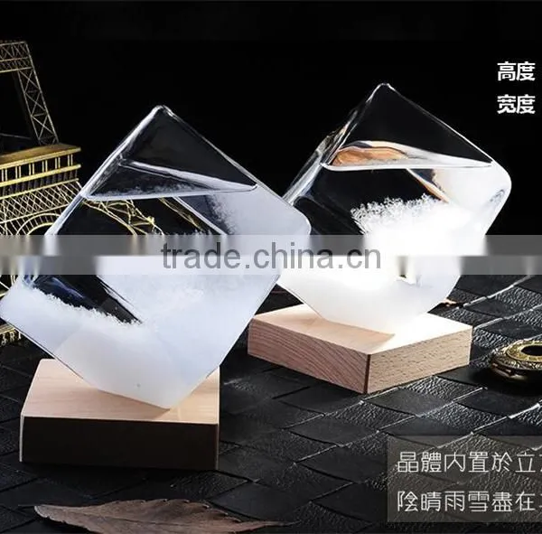 Magic Gift Weather Forcast Glass Bottle Drop Storm Glass Bottle The Water Cube Weather Forecast Bottle photo-3