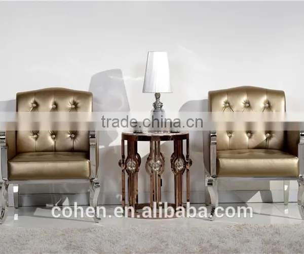 Royal Stainless Steel Hotel/living Room Furniture Side/corner Table B818-2G photo-4