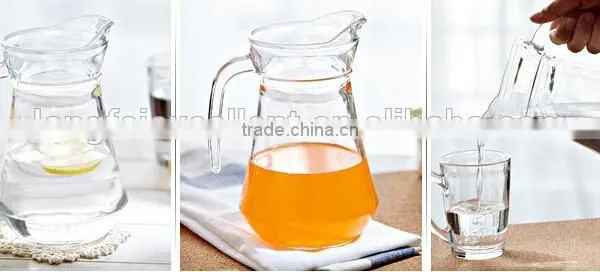 Hot Selling Good Quality Glass Juice Jug With Spout photo-3
