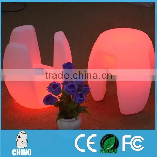 Cute Small Size Nightclub LED Bar Chair photo-2