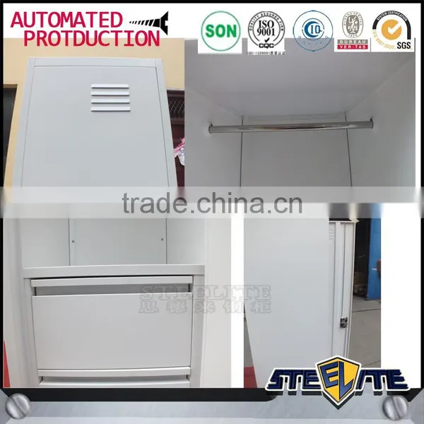 Good Quality One Door Storage Cabinets Metal Locker for Home Bedroom photo-5