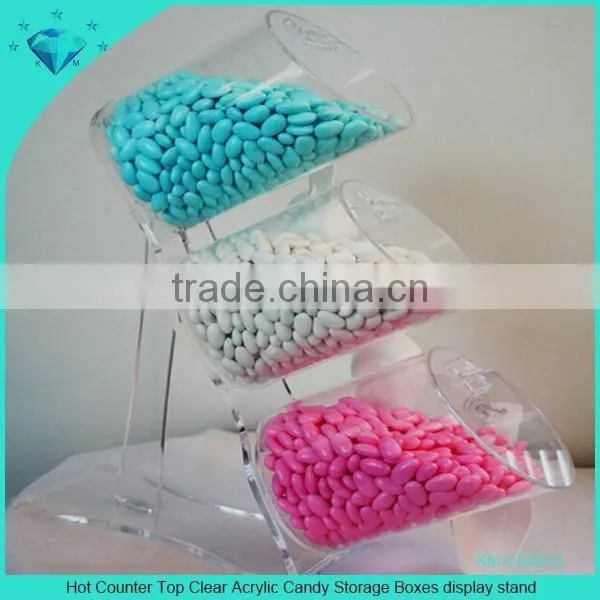 Clear Acrylic Tube Candy Box With Spoon,acrylic Candy Box photo-2