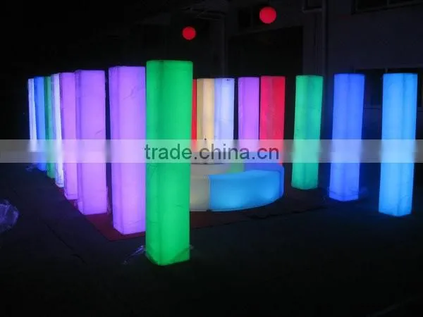 Led Waterproof Rechargeable Illuminated Outdoor Pillar/wending Column photo-4