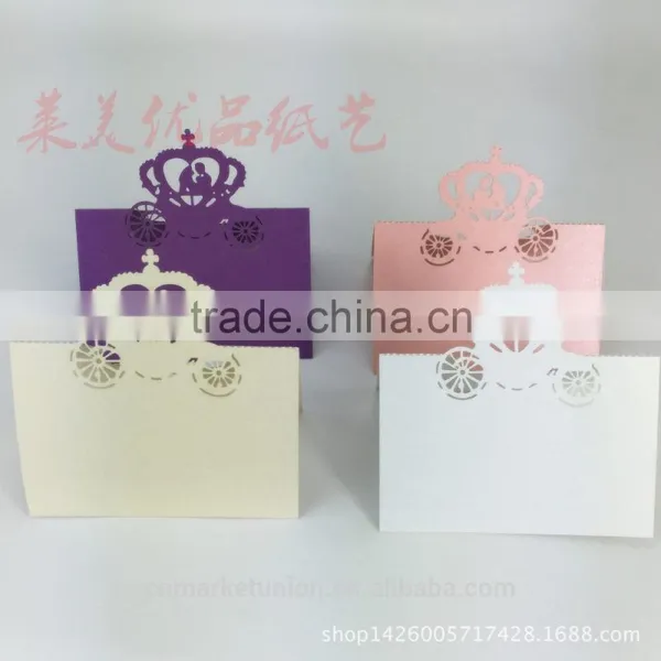 Laser Cut Decoration Card Butterfly Party Invitation Card Table Card photo-3