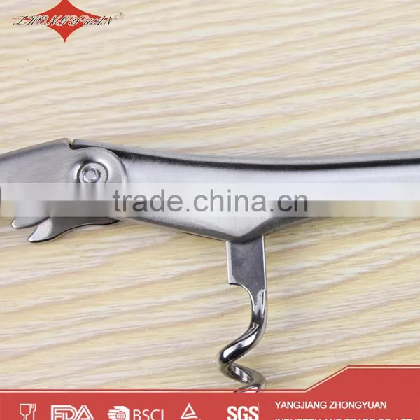 Stainless Steel Corkscrew Wine Opener With Logo photo-6