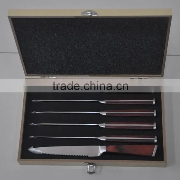 Wooden Gift Box 6PCS Steak Knife Set photo-4