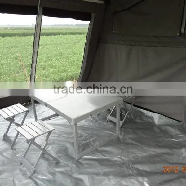 Comfortable Best Folding Camper Roof Top Tent Trailer 7ft Trailer Tent photo-5