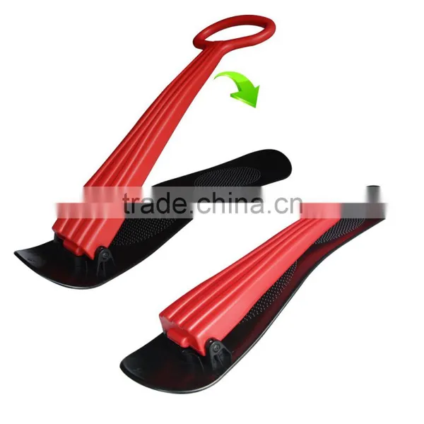Lastest Foldable Plastic Snow Scooter for Youngsters From Manufacture,can Stand or Seat On,with EN71 to Europe and America photo-3