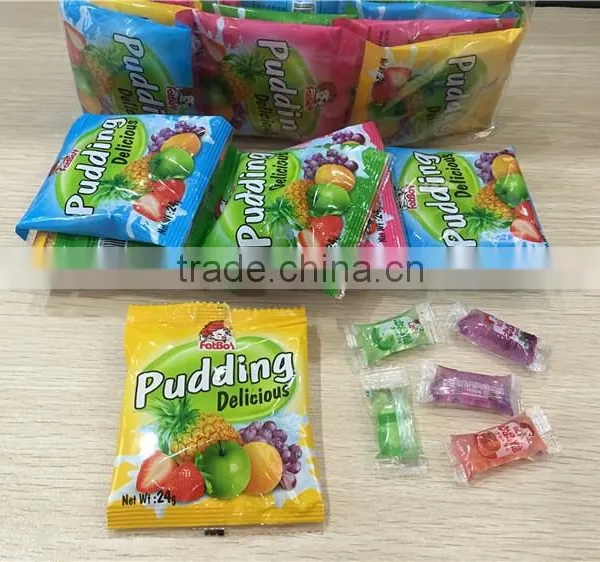2016 NEW Item 24g Delicious Pudding 5pcs/bag Jelly Fruit Flavors photo-3