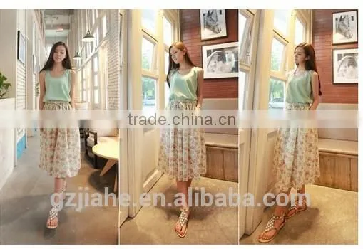 2015 New Fashion Summer Women's Clothes Chiffon Sleeveless Solid Neon Candy Color Causal Chiffon Blouse Women Shirt photo-5