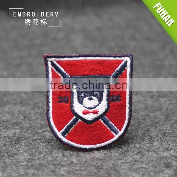 Hangzhou Garment Accessories Custom Design Sewing Embroidery Badges photo-5