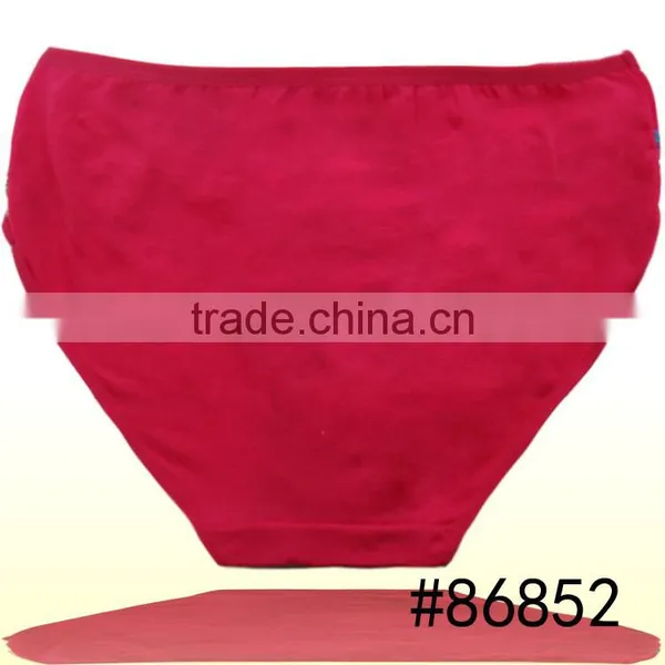 [Yun Meng Ni] Hot Wholesale Polyester Classic Big Size Panty For Mature Women photo-2