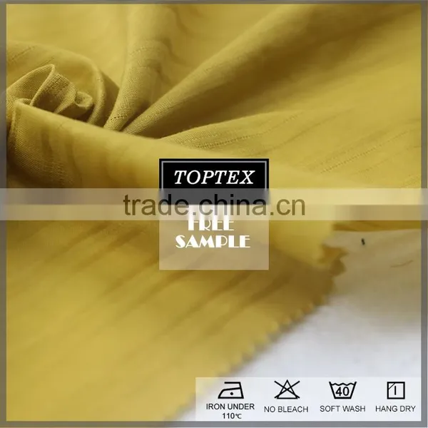 100% Cotton Dyed Slub Voile Fabric photo-3