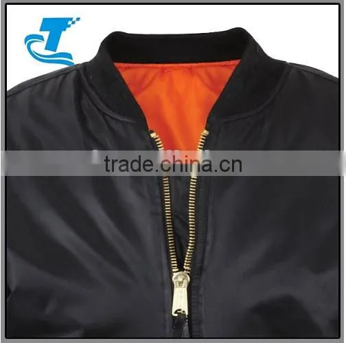 New Custome Men Fashion Nylon MA-1 Flight Jacket photo-2