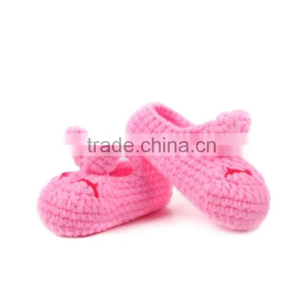 Sleepy Cat Type Hand Crochet Shoes for Baby photo-4