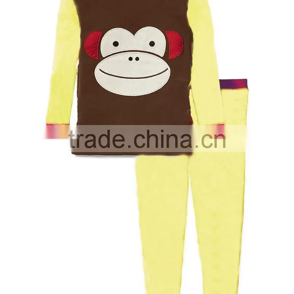 S16054A Sweet Baby Girls Pajamas Children Boutique Clothes Sleepwear photo-2