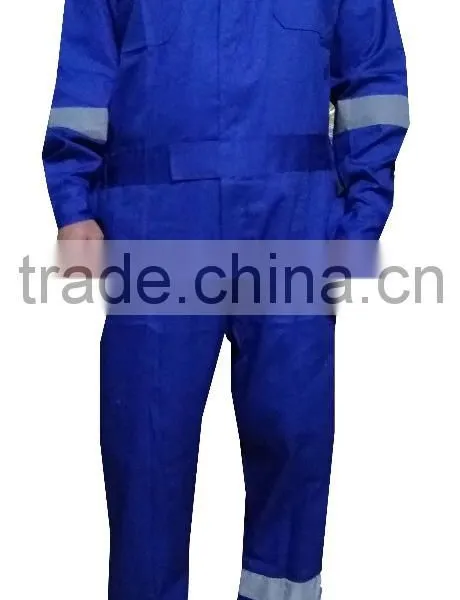 100% Cotton Flame-Retardant Safety Coverall, High Visibility Safety Workwear photo-2