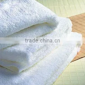 2017 Wholesale100% Cotton Bath Towel White Color Plain Design photo-4