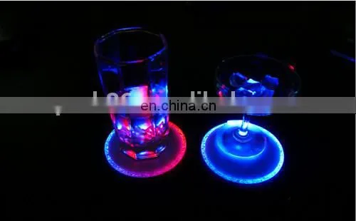 2015 Latest Design LED Colorful Coaster For Bar/Party New Year Gifts&Christmas photo-5