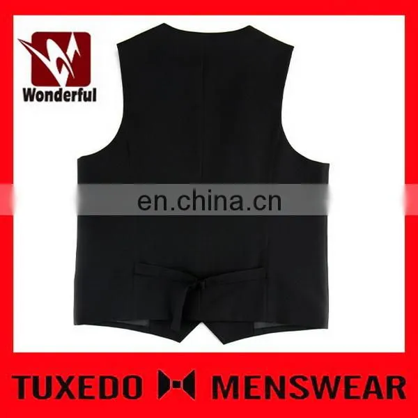 China Hot Sell Young Fashion Black Men Vest