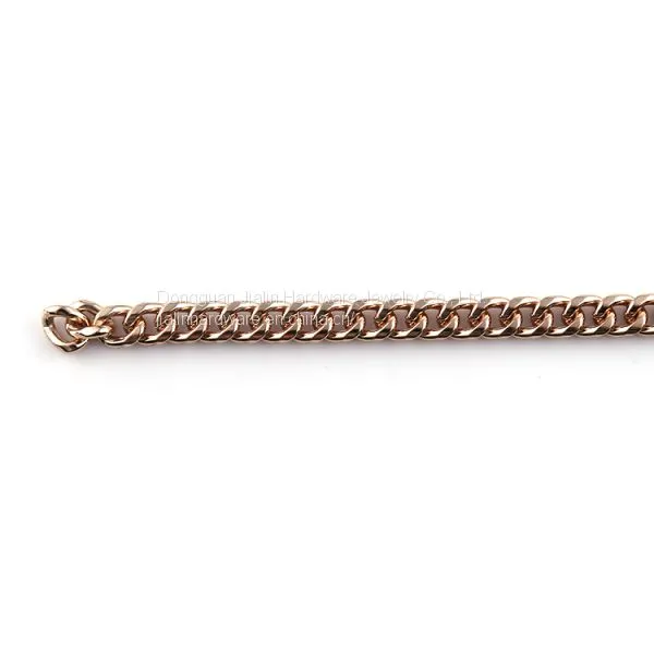 DIY Iron Flat Chain Strap Handbag Chains Accessories Purse Straps Shoulder Cross Body Replacement Straps photo-2