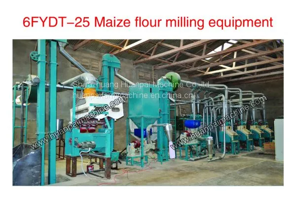 30tpd Maize Flour Milling Machine Small Corn Flour Mill Plant With Best Price in Kenya photo-4